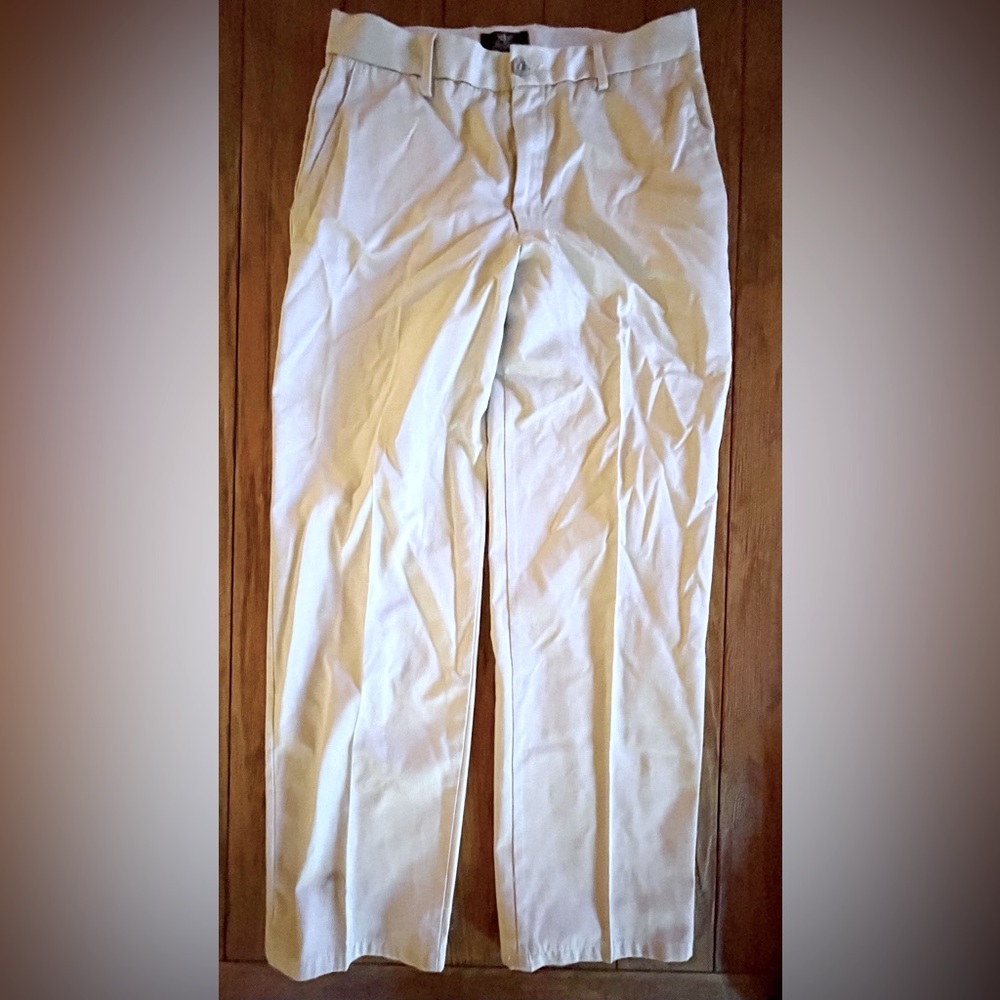 Men’s Khaki Docker Dress Pants 32 x 32